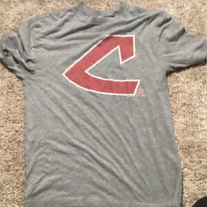 MLB Gray T-Shirt with Red Logo